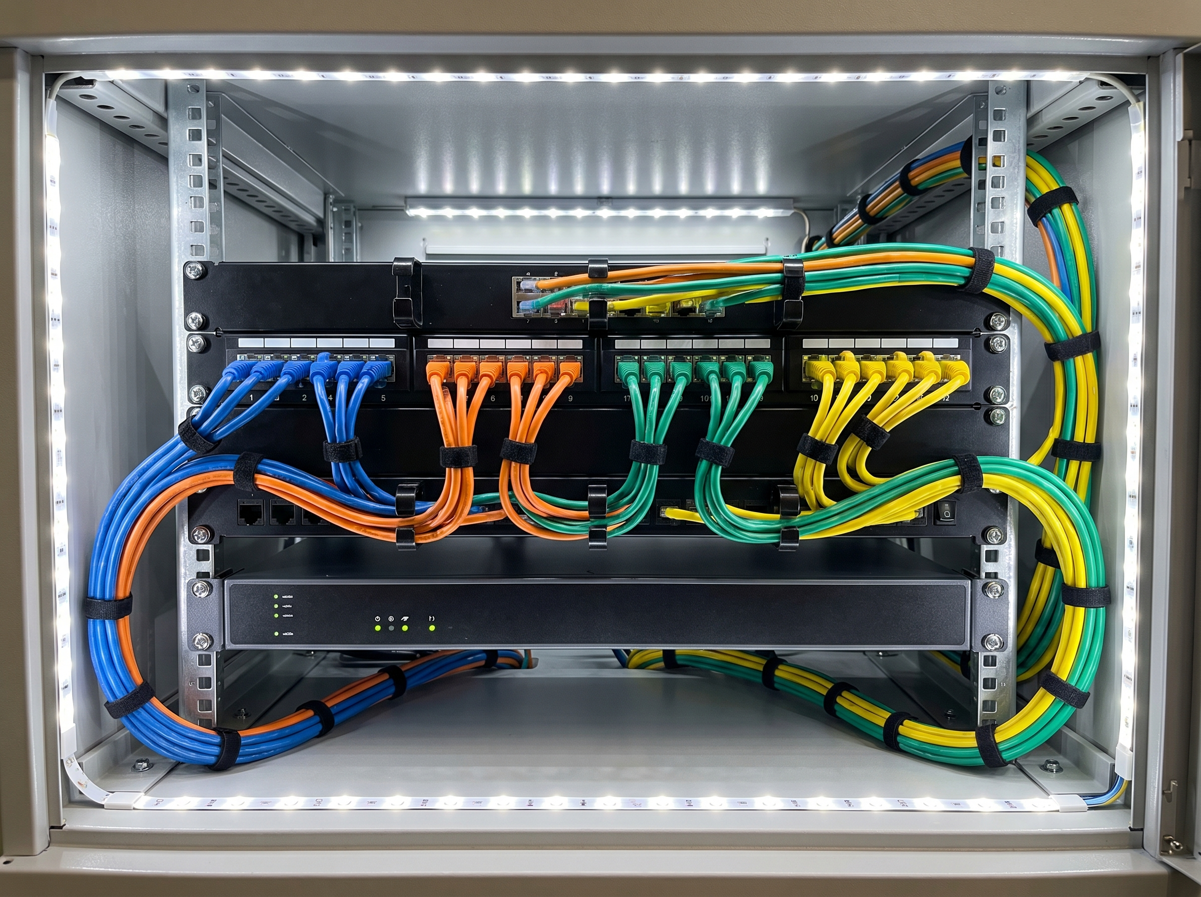Data & network — Office booster installed